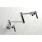 Kingston Brass KS4101CKL Kaiser Wall Mount Pot Filler Faucet, Polished Chrome KS4101CKL - alternate 5